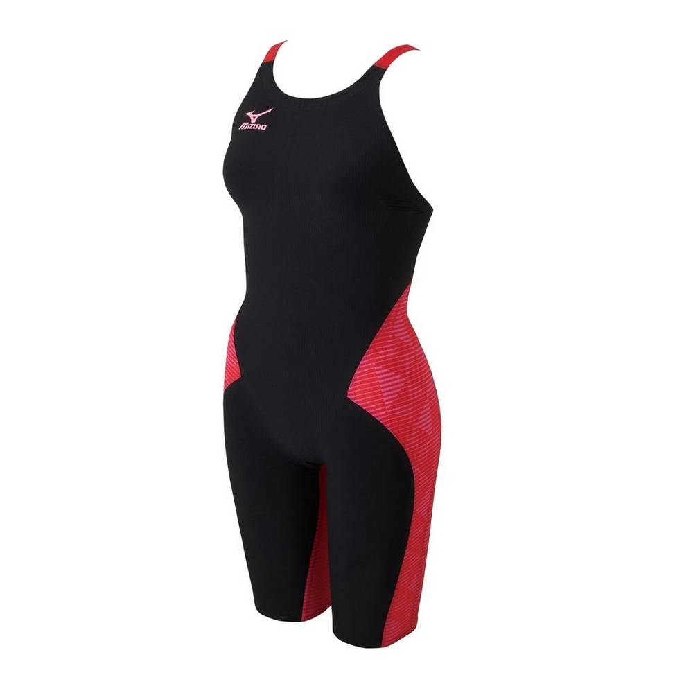 Costumi da bagno Mizuno GX-Sonic III MR Jammer Donna - Nere/Rosse - 07618-KCFX